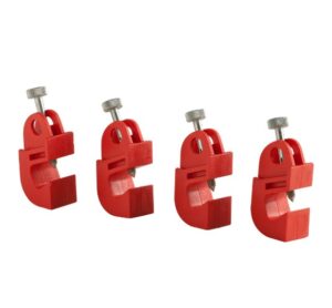 ID 255A KIT BLOQUEO DE BREAKER ELÉCTRICO CON TUERCA AJUSTABLE (4 UNID). STEELPRO