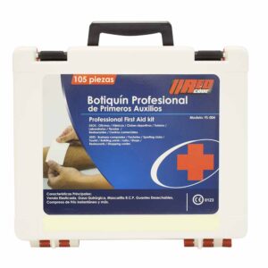 BOTIQUIN PRIMEROS AUXILIOS 25 PERSONAS STEELPRO