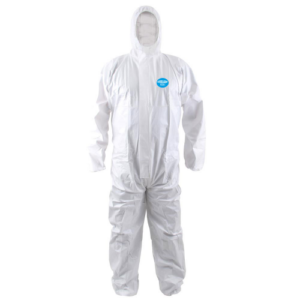 ID 323 BUZO DESECHABLE CUBRE CIERRE STEELGEN PLUS+ ISP BLANCO