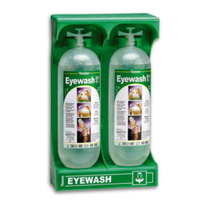 DUCHAS Y LAVA OJOS BOTELLA LAVAOJOS CON SOPORTE TOBIN STEELPRO