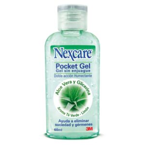 ALCOHOL GEL CON  ALOE SIN ENJUAGUE 60 ML  3M