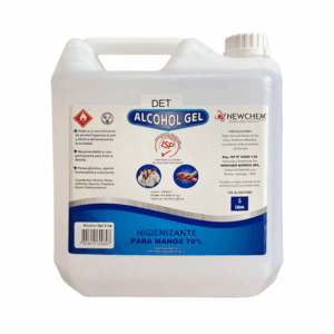 92022 ALCOHOL GEL DET 70 % 5 LITROS NEWCHEM