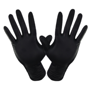 GUANTE DESCARTABLE NEGRO 35 GR ALLMAN