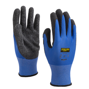 G26 GUANTE MULTIFLEX POLIESTER LATEX STEELPRO
