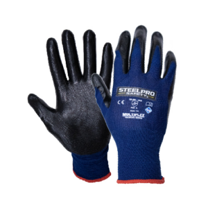 G27 GUANTE MULTIFLEX POLIÉSTER NITRILO 8/S STEELPRO