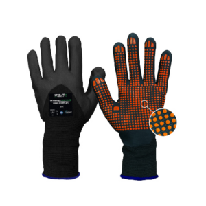 G30 GUANTE MULTIFLEX RECYCLED NITRILE DOTS STEELPRO