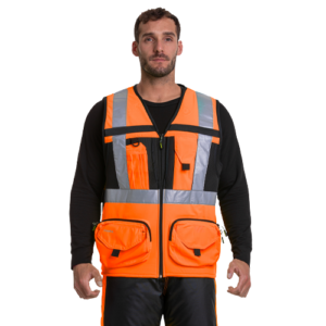 CHALECO GEOLOGO ALASKA XPERT HOMBRE NARANJO