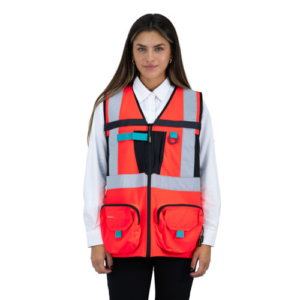 GA9 CHALECO GEOLOGO ALASKA XPERT MUJER ROJO