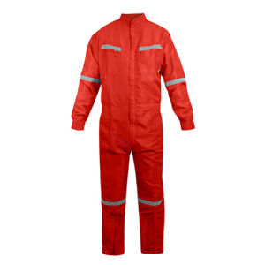 OVEROL POPLIN CON CINTA ROJO