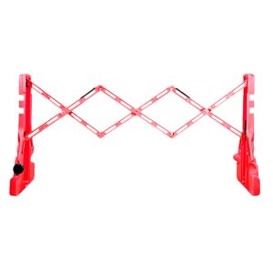 Barrera Extensible Rojo-Blanco 190Cm