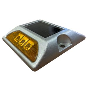 Tacha Solar Amarilla C/Vastago