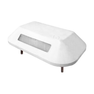 Tachon Bidir.Rectangular Blco C/Fier