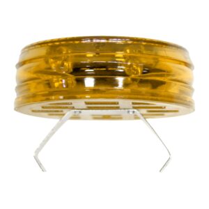 Baliza Solar Roja Cono Clip Metalico