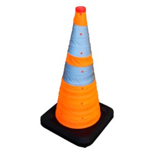 Cono Retractil 28" B/Pesada C/Led