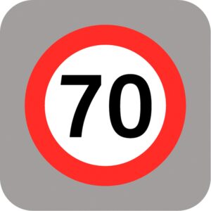 SV-0001011__01 Señal Prefor Vel Max 70 Km 2 X 8 Mts