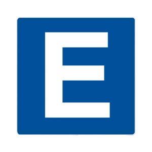 SV-0001094__01 Señal Estac Permit 0.6X0.6 Alum Gip