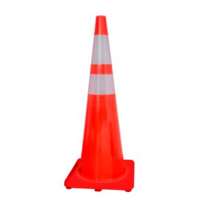 Cono 36" B/Nar Anti Viento 2 Cintas A.I.