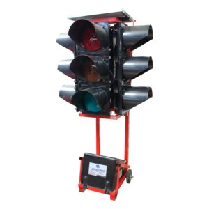 Semaforo Solar Lor Sp4 4 Cabezal 300Mm