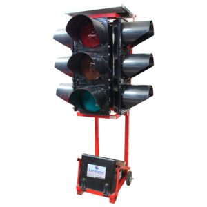 Semaforo Solar Sp4 200Mm 4 Cabezales