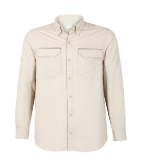 CT11 CAMISA RIPSTOP JUBAE MANGA LARGA HOMBRE KHAKI