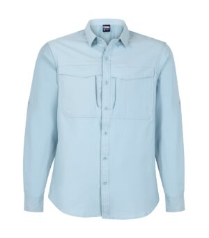 CT5 CAMISA SALVIA MANGA LARGA HOMBRE CELESTE CLARO