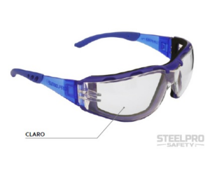 LENTE SPY FLEX DUAL CLARO STEELPRO