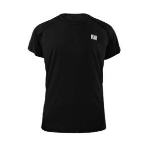 POLERA DRY FIT SPX MANGA CORTA HOMBRE BLACK HARDWORK