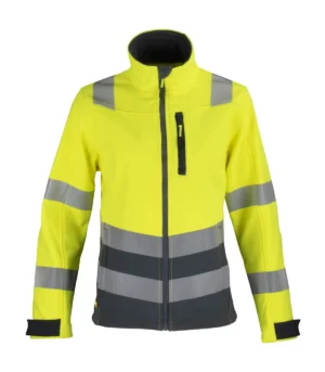 CHAQUETA SOFTSHELL HI VIS CLASE 2